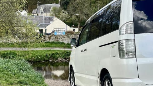 Sid – 2 berth Toyota campervan from 2005