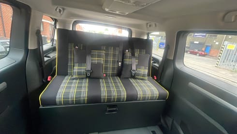 Liquorice  – 2 berth Toyota campervan from 2017
