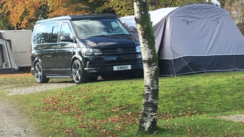 Black Beauty – Black beauty, our Vw T6 top of the range transporter 