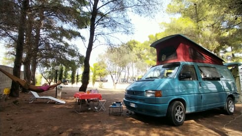 Cielo – In Puglia con il T4 California Coach