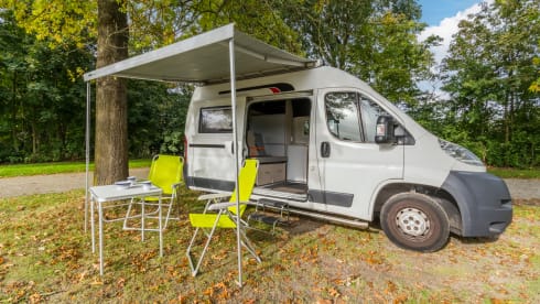 Peugeot Boxer L1H2 bus camper, perfect for a quick getaway.