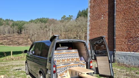 2-seater Volkswagen campervan from 2013
