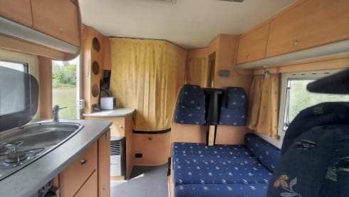 Semi-integrale 4 posti con letto alla francese