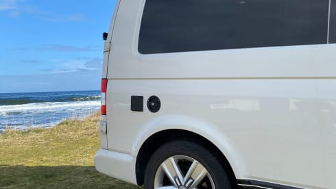 Happy Highland Camper