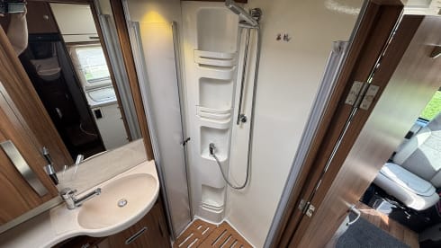 Beautiful Hymer 2-seater