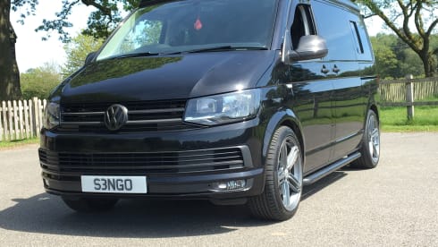 Black Beauty – Black beauty, our Vw T6 top of the range transporter 