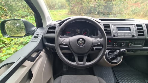 VW Transporter with luxurious interior and 