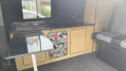 2 berth Volkswagen campervan from 2006