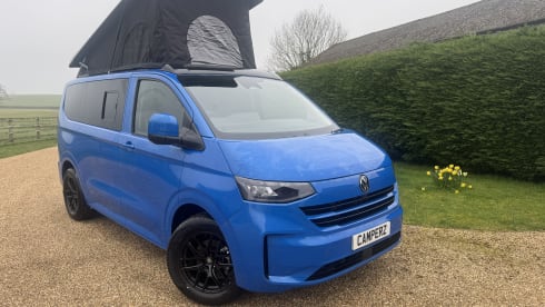 Volkswagen campervan met 4 slaapplaatsen vanaf 2025