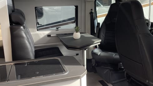 Adria Twin Supreme – Comfortable bus camper with automatic transmission + Switzerland vignette