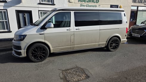 4 berth Volkswagen campervan from 2020