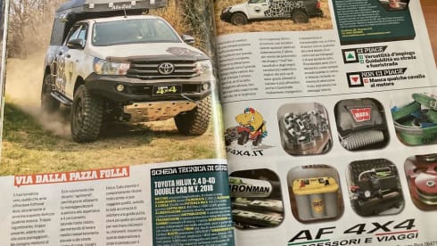 IRO Adventure Company – Camperized pick-up complete with everything