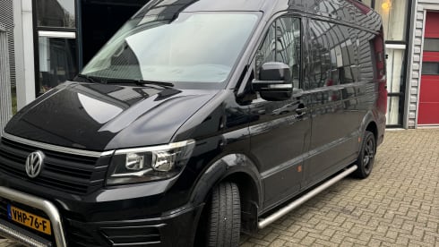 Crafter Zwart – 3p Volkswagen bus uit 2020