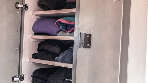 Ayub – old-school Mercedes fire bus and off grid camper