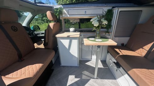 Loch & Leaf – VW Transporter T6.1 de luxe ︱Explorez l'Écosse avec style ︱Entièrement équipé