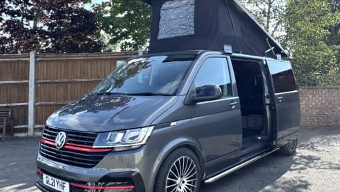 GreyWolf – VW T6.1 Campervan - 4 berth - 2021 Plate - Kitchen 