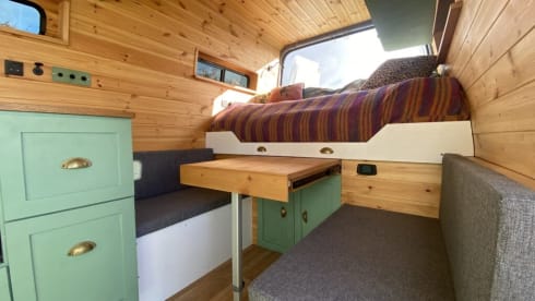 Bert – 2 Berth Transit Stealth Van, Cosy, Homely, Great Value