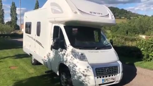 4 berth Swift motor home 2007