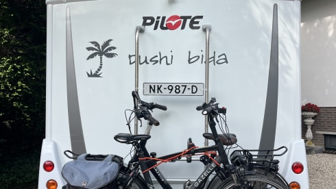 " Dushi bida " –  Pilote P600 compact camper for 2 people from 2015