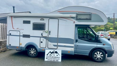 4 berth Bürstner family 2009