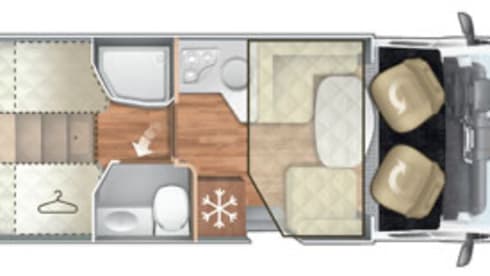 New, Kronos 284TL 2021, fully equipped mobile home