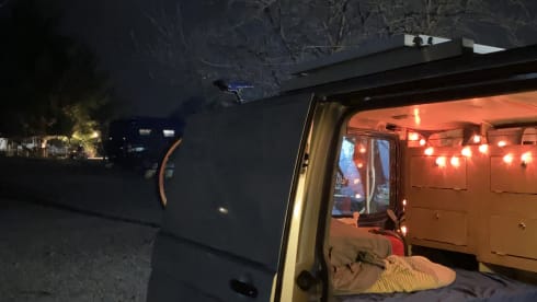Cozy little self-sufficient camper