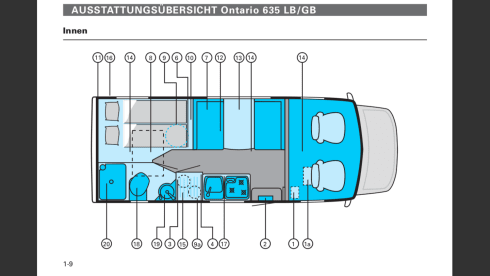 Mercedes Karmann Ontario - practical family camper