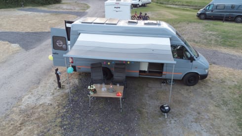 Bakbeest Bertje – 2p camper Bertje is looking for fun