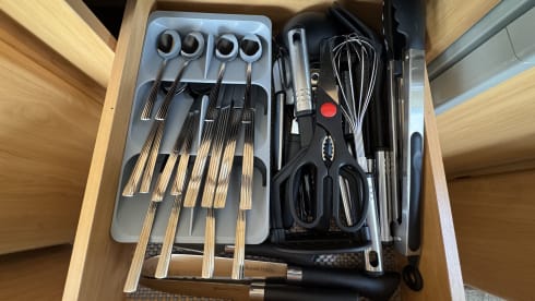 Roulotte semi-integrata Chausson a 4 posti letto del 2004