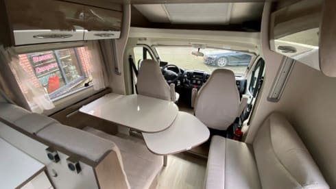 Bavaria Semi-Integral with queen-size bed