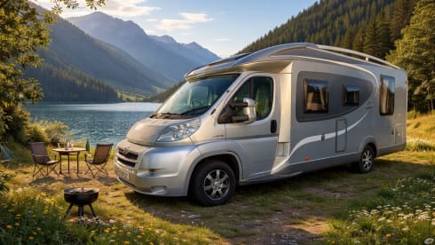 Burney  – 4 berth Bürstner semi-integrated from 2012