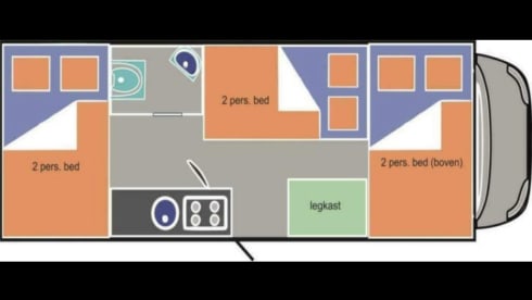 Complete house on Wheels: you feel 'at home' in every place