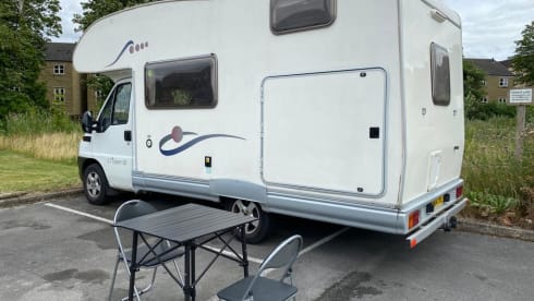 Elenor – Elenor, Ducato Clipper, 6 berth 6 belt on a normal car licence