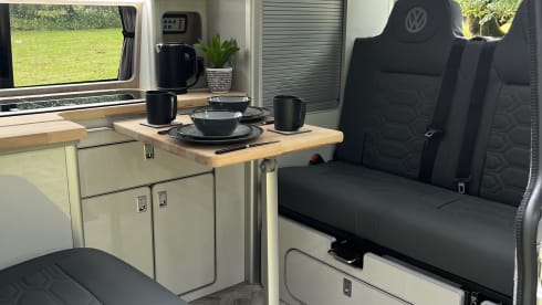 Glen Roamer – 4 berth Volkswagen T6 Campervan Rental Perthshire Scotland