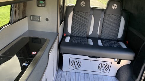 4 berth Volkswagen Transporter from 2016