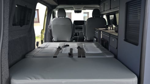 King – 2025 4 berth T7 Volkswagen campervan collection Cumbria