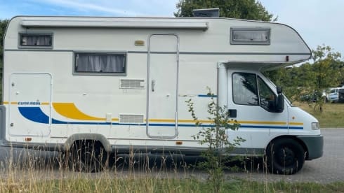 ruim, compleet & klaar voor avontuur! – Cabane 6p Eura Mobil de 1998