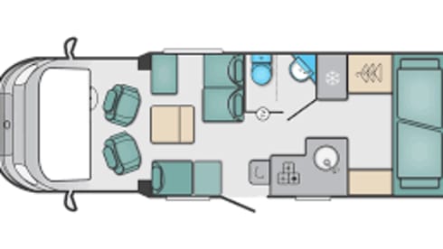  Swift Escape 695, Luxury Motorhome