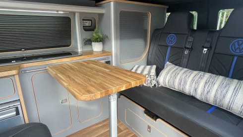 Pearl – VW T6 DSG Auto 4Birth Campervan, INSURANCE INC IN PRICE! *inc Night Heater