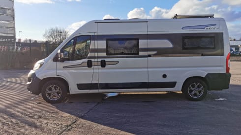 Benny  – High Spec, 2 berth genuine 'OFF GRID' 2016 Peugeot Boxer. 