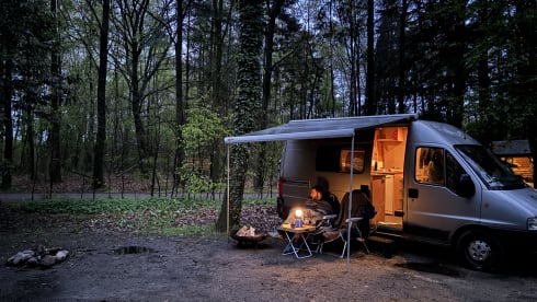 Fifi – 2 to 3 people. Fiat camper van 
