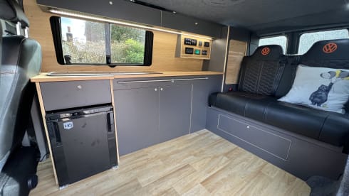 4 berth Volkswagen campervan from 2016