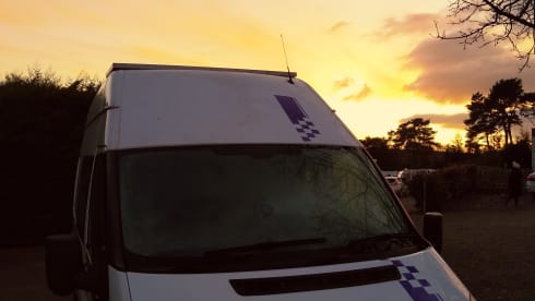 Lavender – 2/3 Berth Loo, Shower, Solar ideal Festivals & Off Grid
