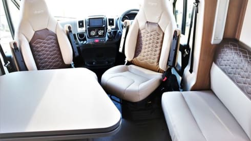 Ibex I – FZE - Our Burstner 4 berth Executive Motorhome