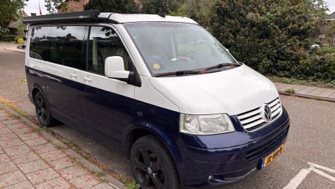 Stoere VW TDI T5 camperbus