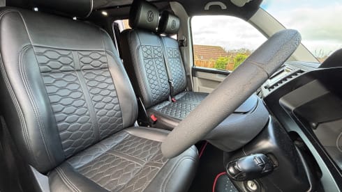 4 berth Volkswagen T6 campervan from 2017