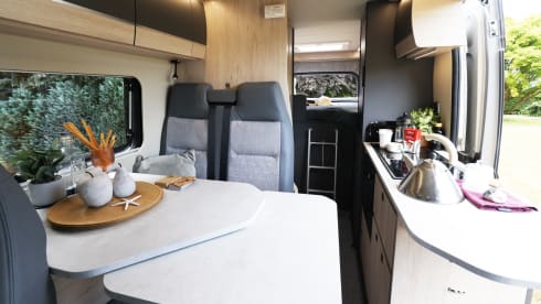 Vehicle 4 – The Expedition 68XL campervan, ideal touring van for a couple 