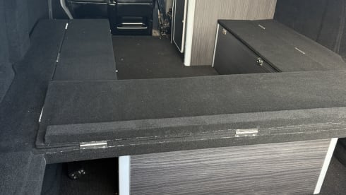 Luxury Clean 3 Berth VW Transporter for hire 