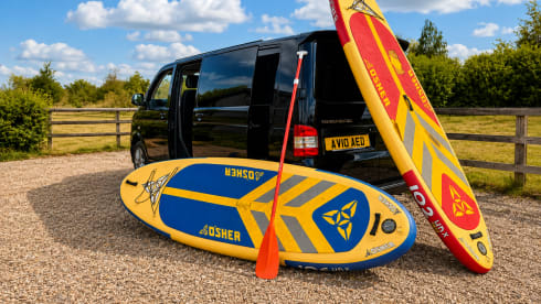     Premium VW Campervan with Full-Width Bed