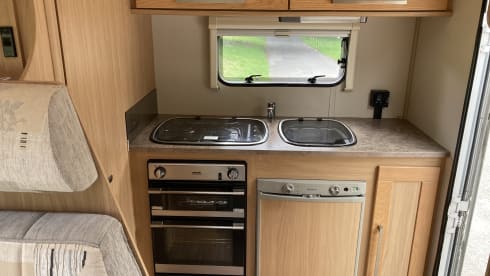 Elvis  – 2012 4 berth Elddis Majestic 100